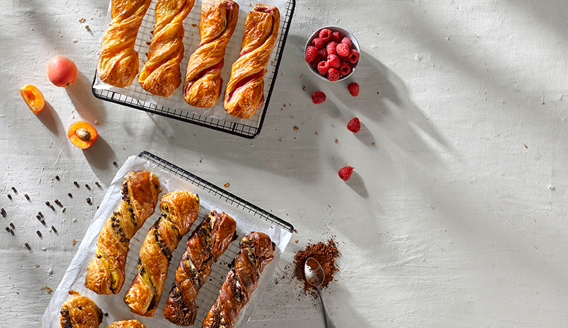 Viennoiserie twists