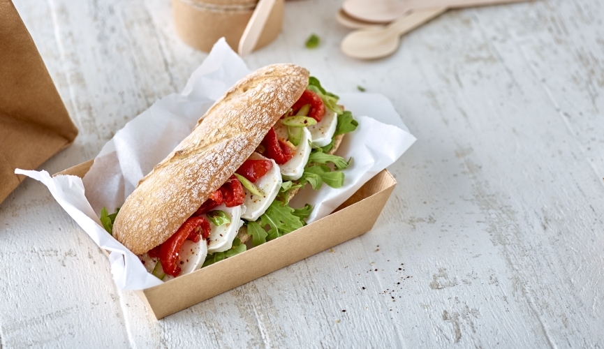 Rustic demi baguettes pre-sliced FB