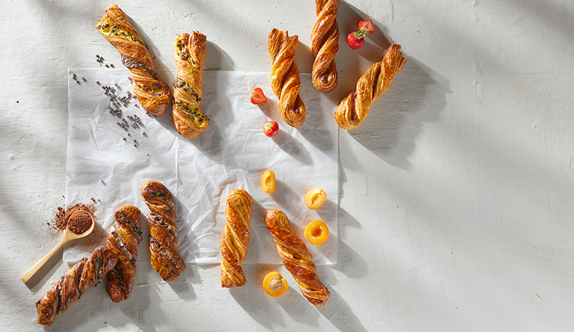 Viennoiserie twists